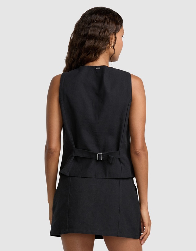 RVCA - Womens Logan Down Vest