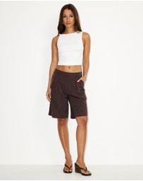 Dazie - Work Wife Tailored Bermuda Shorts