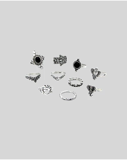 KAJA Clothing - Bacca Rings 10pcs