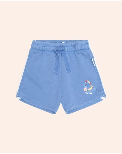 Huxbaby - Baller Dino Sporty Stripe Shorts - Babies-Teens