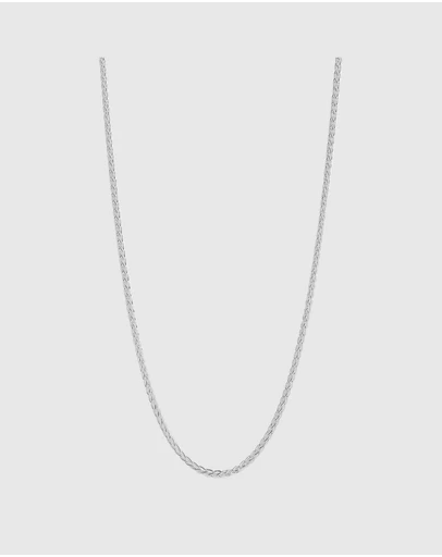 Najo - Kinetic Men's Silver Chain Necklace