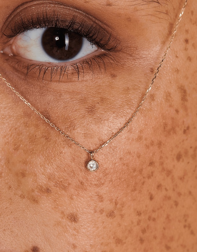 Luna Rae - Solid Gold - Diamond Sky Necklace