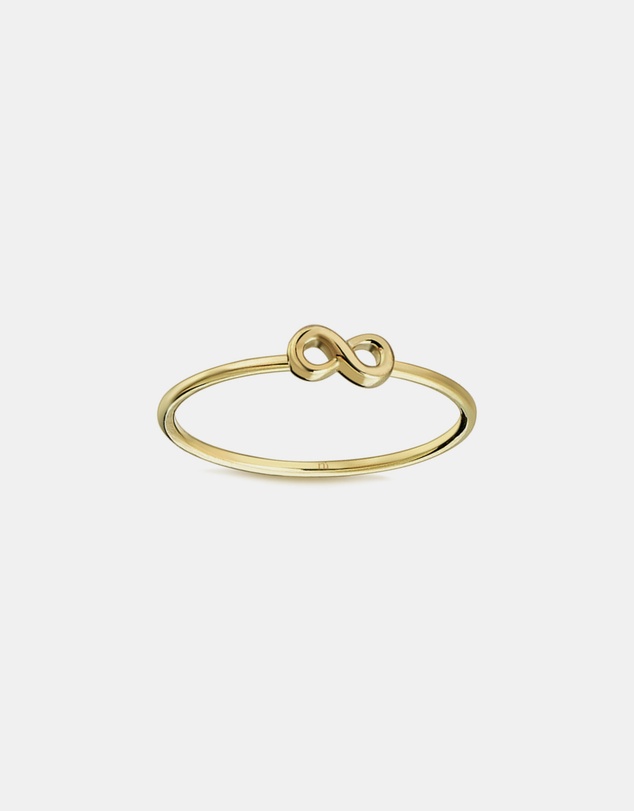 Zoe Olivia - 9K Gold Infinity Ring