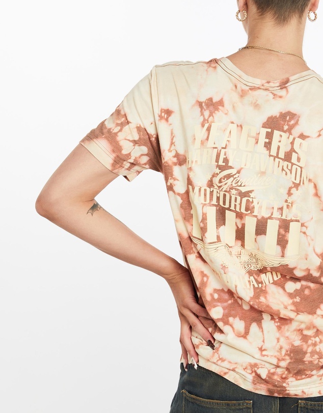 Vintage by The Real Deal - Pre Loved - Vintage Harley Davidson Tie Dye Tee