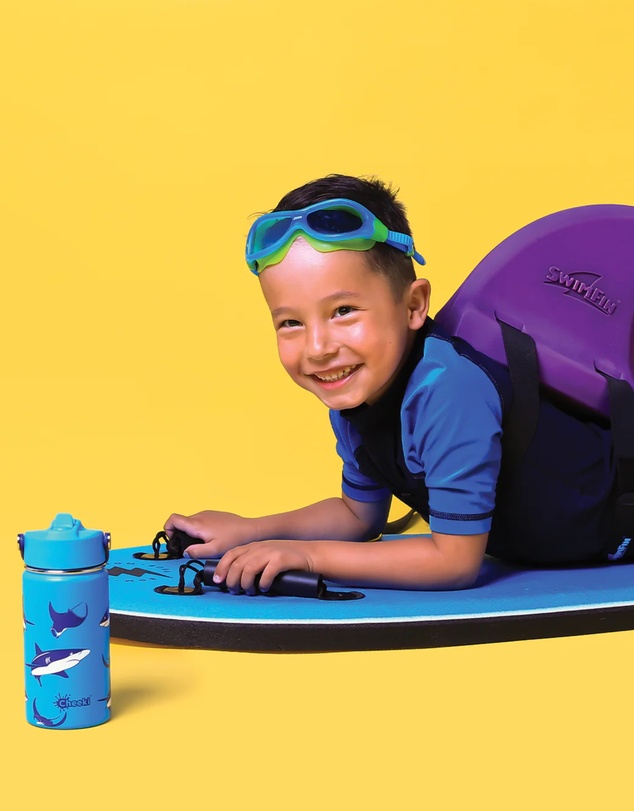 Tolu Australia - 400ml Insulated Kids Bottle With Sharks