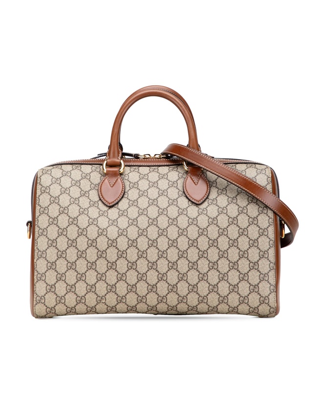 Gucci - Pre-Loved Medium GG Supreme Satchel