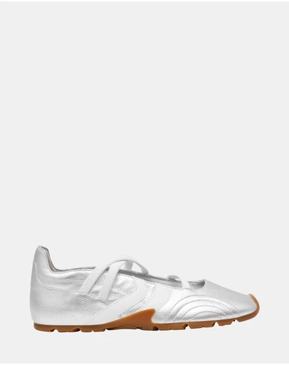 Steve Madden - Joisie Silver Sneakers