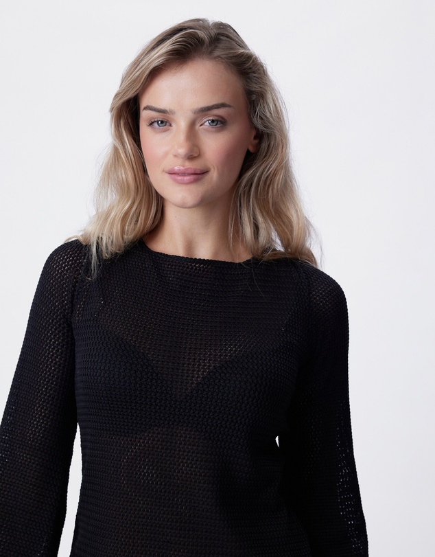 Bras N Things - Kos Resort Slip - Black