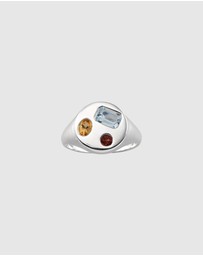 Von Treskow - Mosaic Gemstone Round Ring
