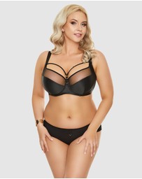 Nessa - Clarisse Strappy Large Cup Wired Bra with Side Support