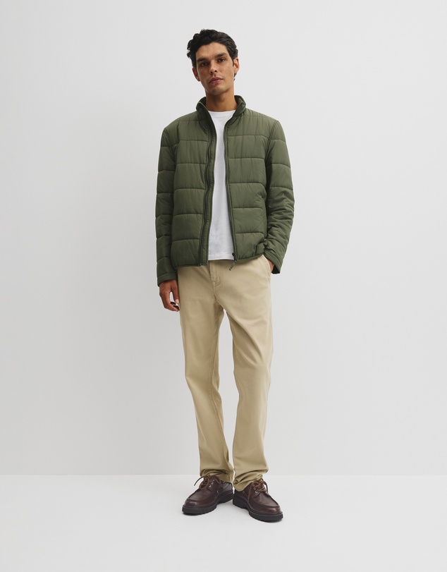 Country Road - Quilted Funnel Neck Jacket