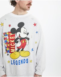Vintage by The Real Deal - Pre Loved - 90s Disney Mickey Mouse Sweatshirt