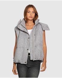 Belle & Bloom - Golden Hour Hooded Puffer Vest