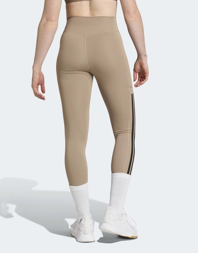 adidas Performance - Optimé 3-Stripes Full Length Leggings Womens