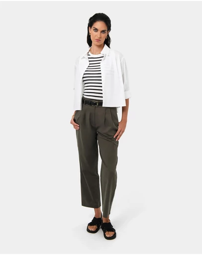 Forcast - Mazzy Cotton Blended Trousers