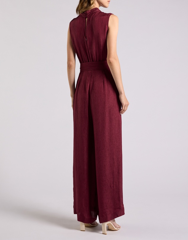 David Lawrence - Wilda Silk Blend Jumpsuit