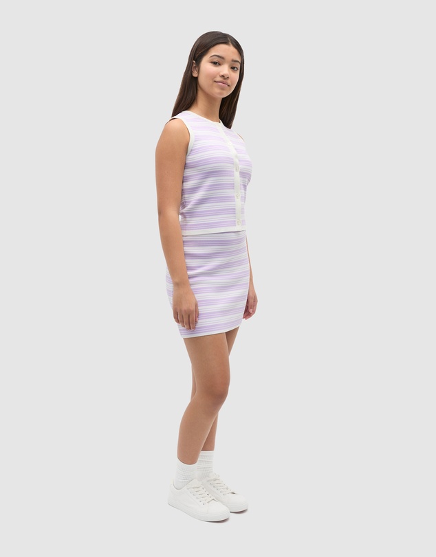 Seed Heritage - Stripe Knit Skirt - Teen