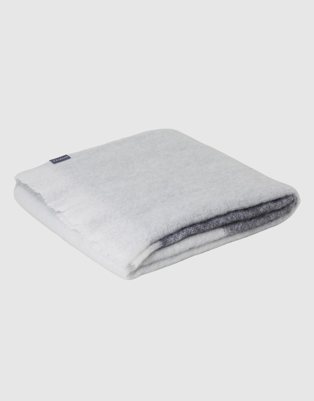 St Albans - Mohair Throw Ghost