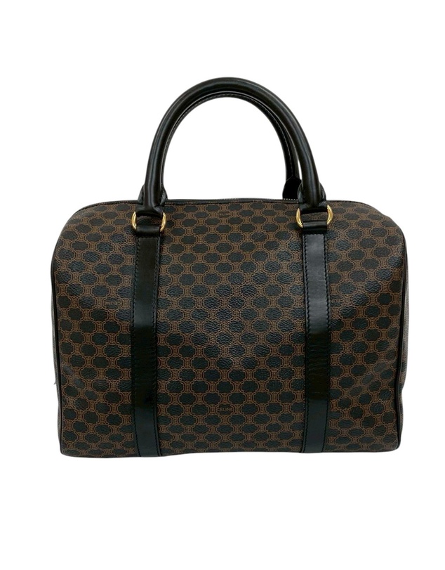 Pre-Loved by Azura Reborn - Pre-Loved Macadam Coated Canvas Boston Bag