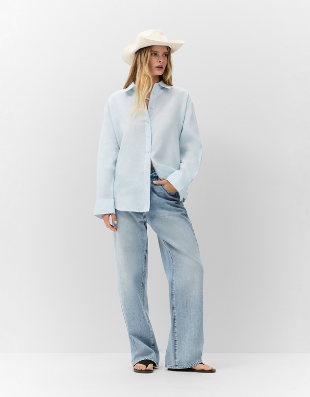 UNISON - The Classic Oversized Linen Shirt