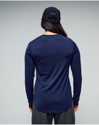 Kathmandu - 100% Merino Long Sleeve V-Top