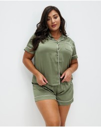 Atmos&Here - Lilah Short Satin PJ Set