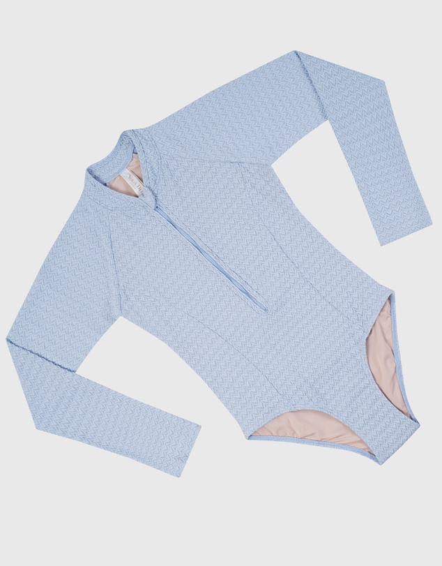 Aqua Blu Kids - Stepping Stones Long Sleeve One Piece - Teens