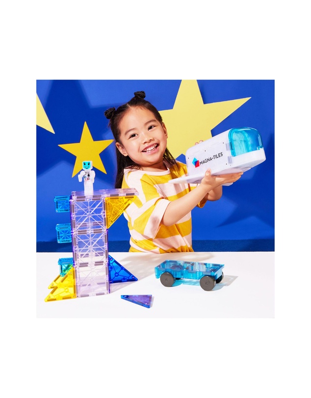 Magna-Tiles - MAGNA-TILES - Space + microMAGS - 32 Piece Set