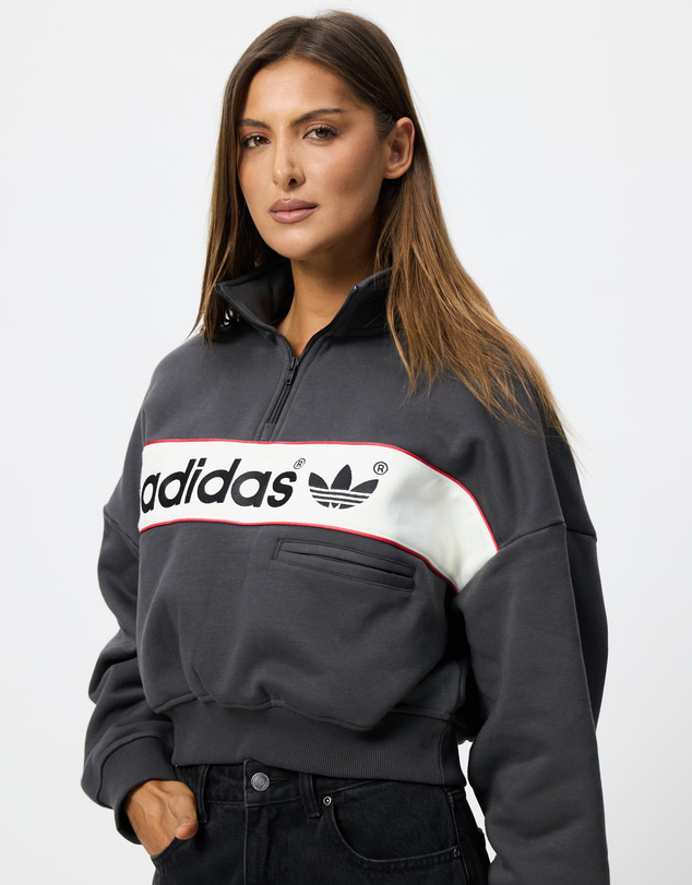 adidas Originals - adiSignature NY Quarter Zip Sweatshirt