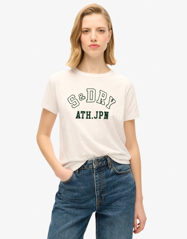 Superdry - Athletic Graphic Fitted Slim Fit Tee