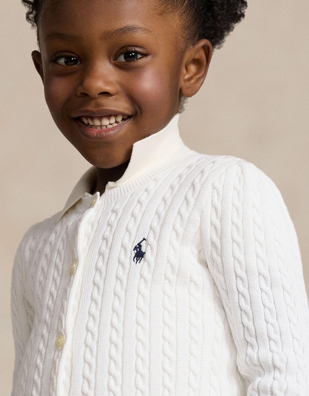 Polo Ralph Lauren - Mini-Cable Cotton Cardigan - Kids