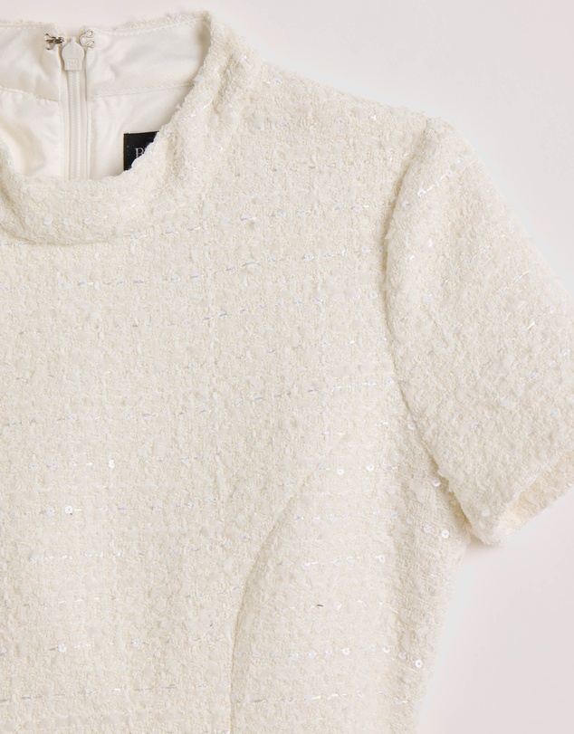 Bardot Junior - Zephyra Boucle Mini Dress - Kids-Teens