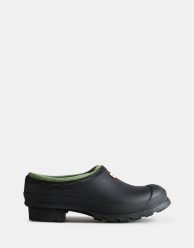 Hunter - Women's Gardener Neoprene Lined Clog Black