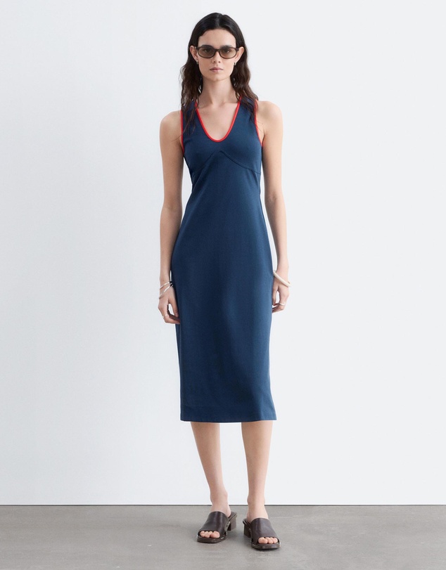 & Other Stories - U-Neck Midi Dress