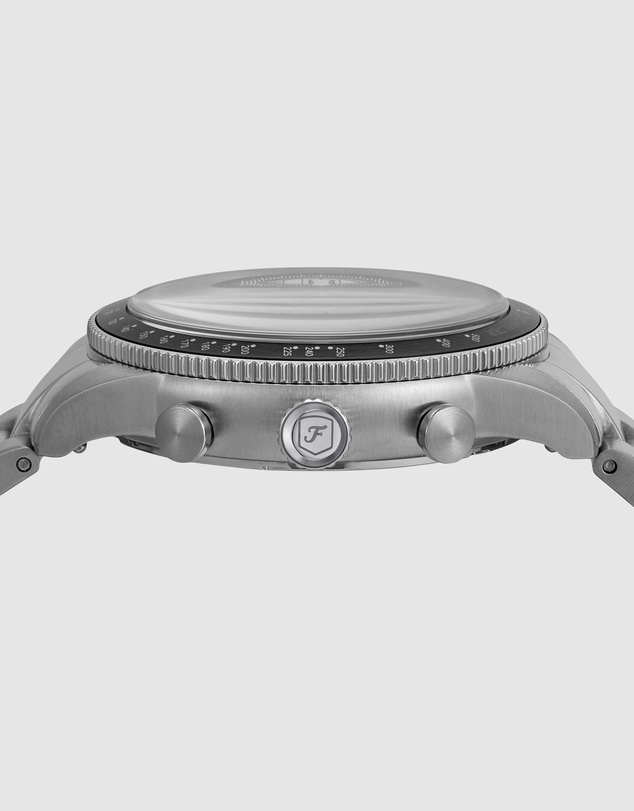 Fossil - Sport Tourer Silver Tone Chronograph Watch