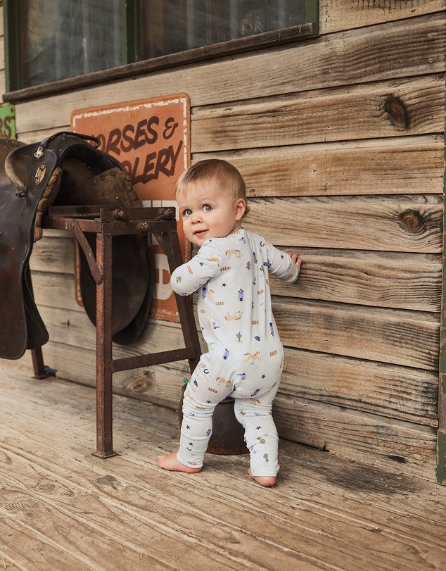 Kynd Baby - Essential Onesie in Country Blue