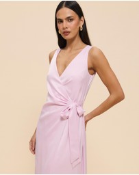 CHANCERY - Lani Sleeveless Wrap Maxi Dress