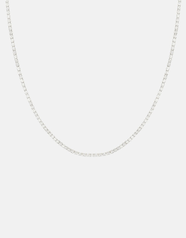 SAINT VALENTINE - Aspen Tennis Necklace - Silver