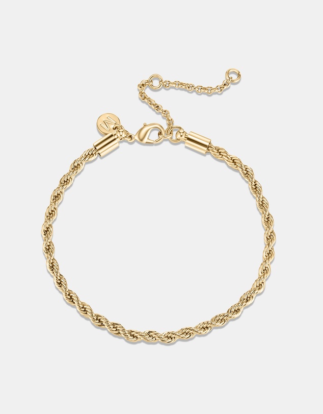 Mestige - Heirloom Fine Chain Bracelet - 18K Gold Plated