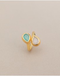 Meshca - Sublime Pear Ring
