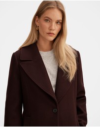 Forever New - Danielle Single Breasted Coat