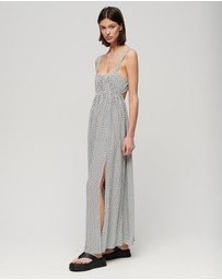 Superdry - Tie Back Maxi Dress