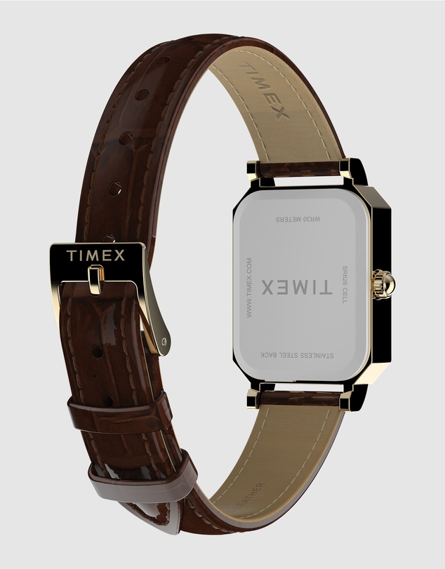 TIMEX - Women's Dress 21mm Leather Strap Watch
