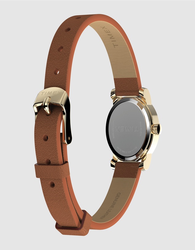 TIMEX - Cavatina 18mm Leather Strap Watch