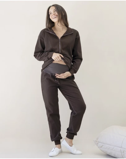 Angel Maternity - Calla Maternity Tracksuit Set Coco