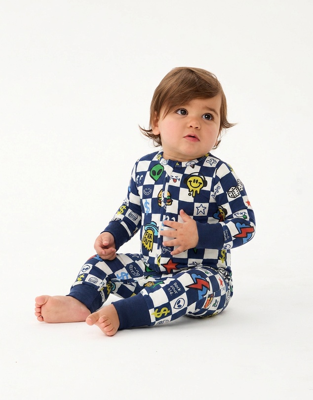 Rock Your Baby - Far Out Check Coverall