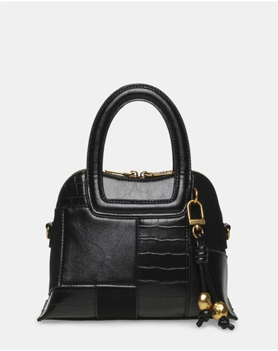 Steve Madden - BRomey Ml Black Top Handle Bag