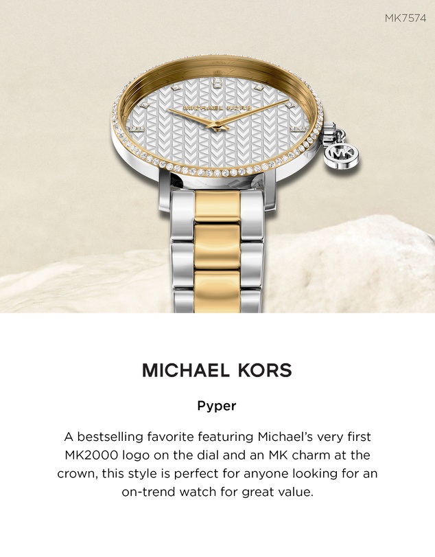 Michael Kors - Pyper Two Tone Analogue Watch