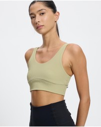 Zulu & Zephyr - Stripe Rib Crop Top