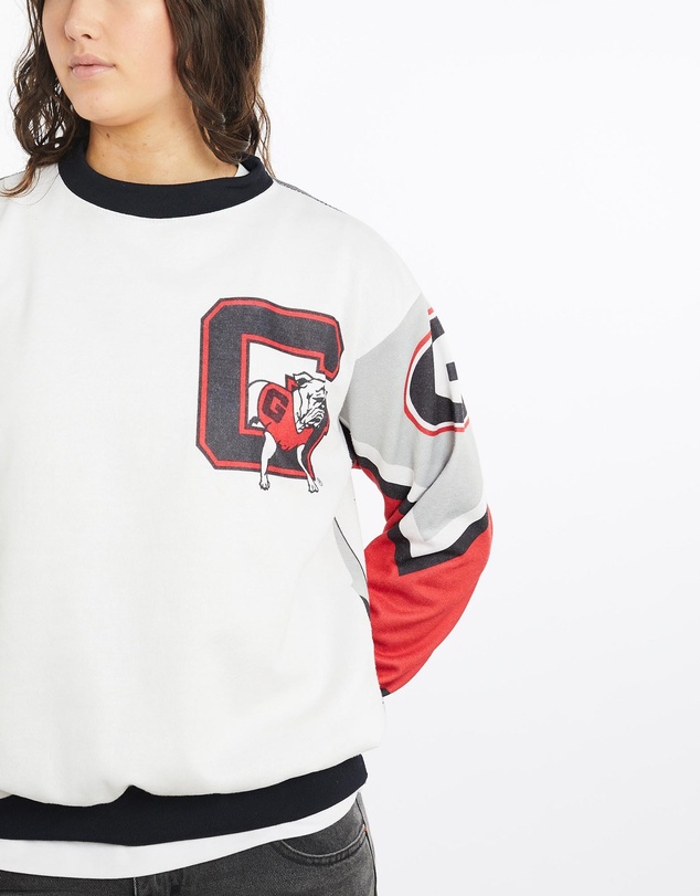 Vintage by The Real Deal - Pre Loved - Vintage 90s NCAA University of Georgia Bulldogs Sweatshirt